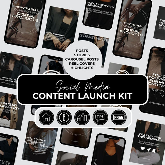 Launch Kit Social Media Templates