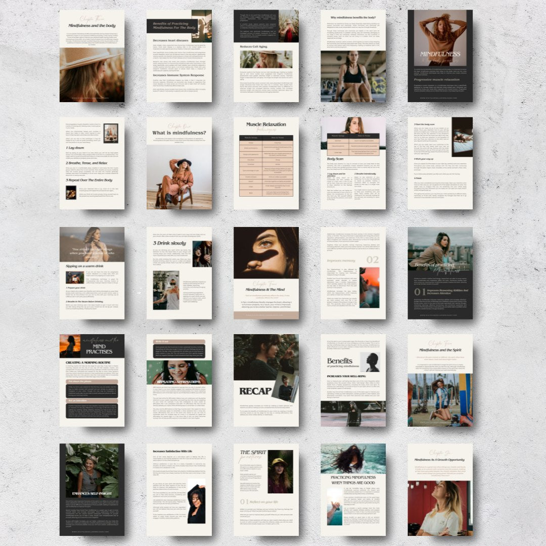 Mindfulness Ebook & Workbook