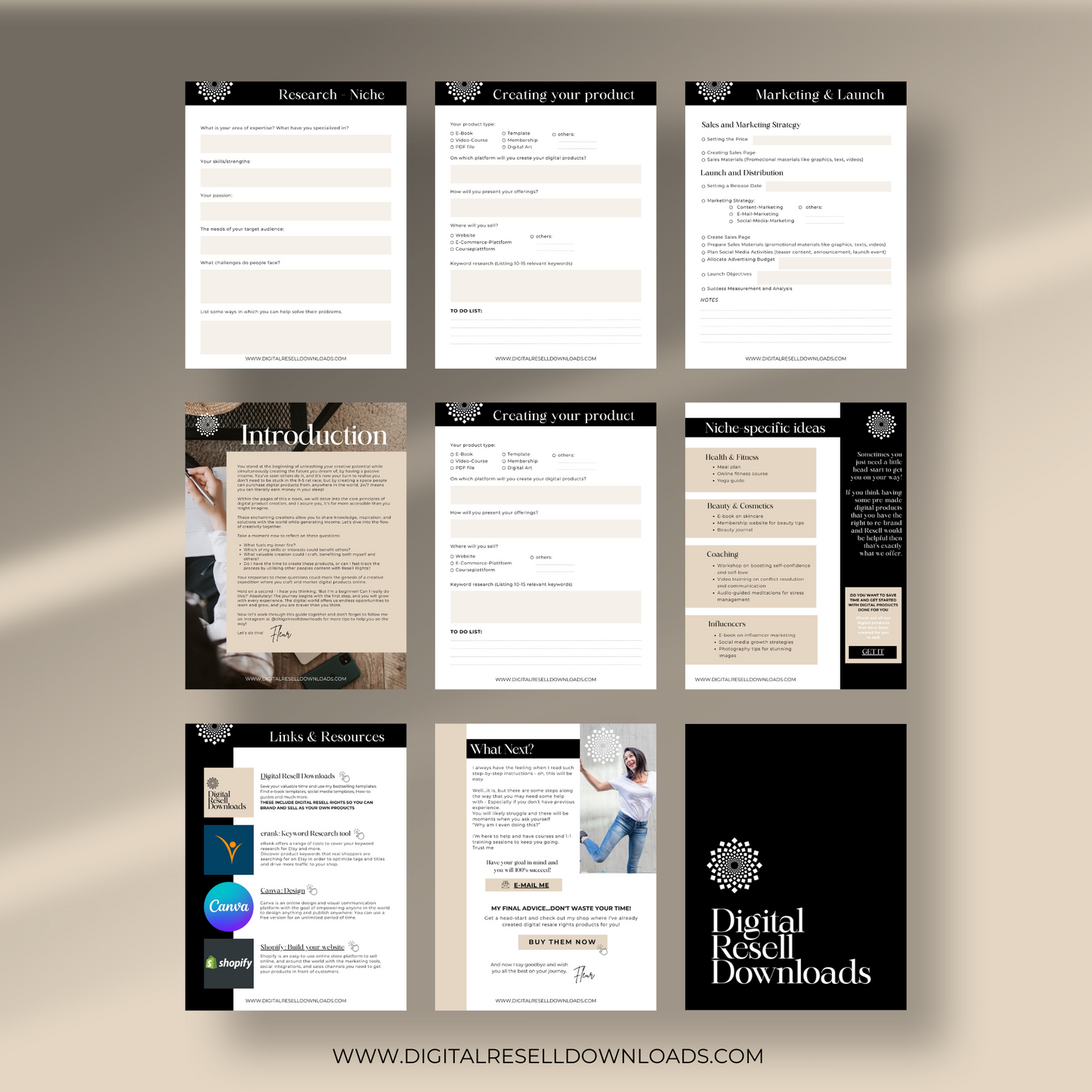 How to Create & Sell Digital Products