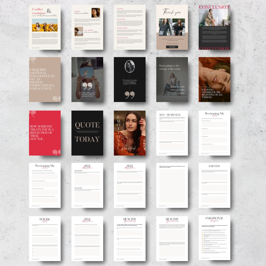 Emotional Intelligence Ebook & Workbook