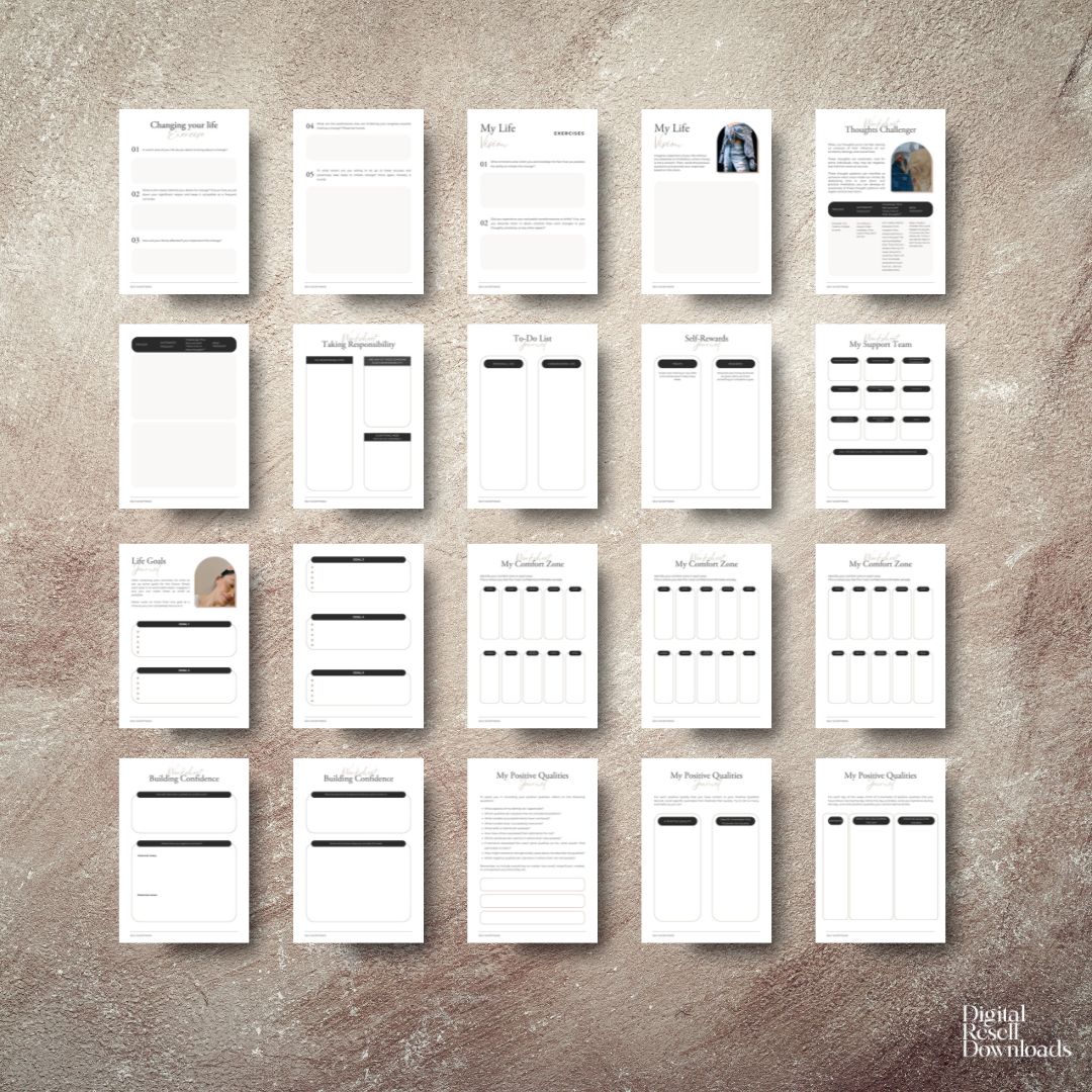 Self Acceptance Ebook & Workbook