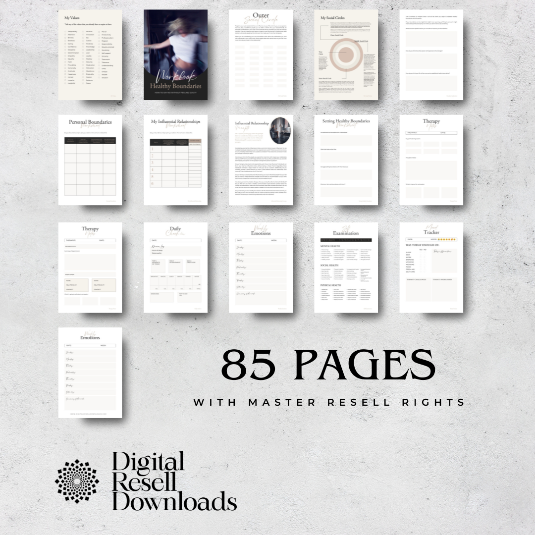 Healthy Boundaries Ebook & Workbook