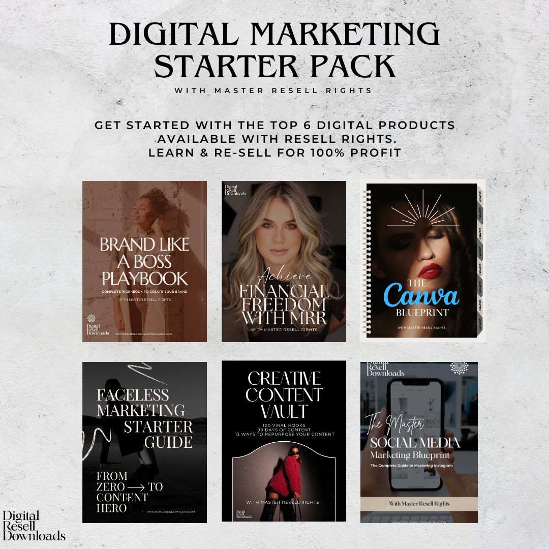 Digital Marketing Starter Pack Bundle