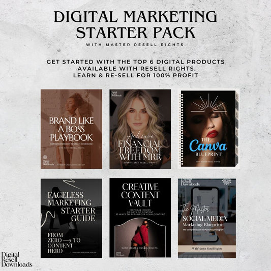 Digital Marketing Starter Pack Bundle
