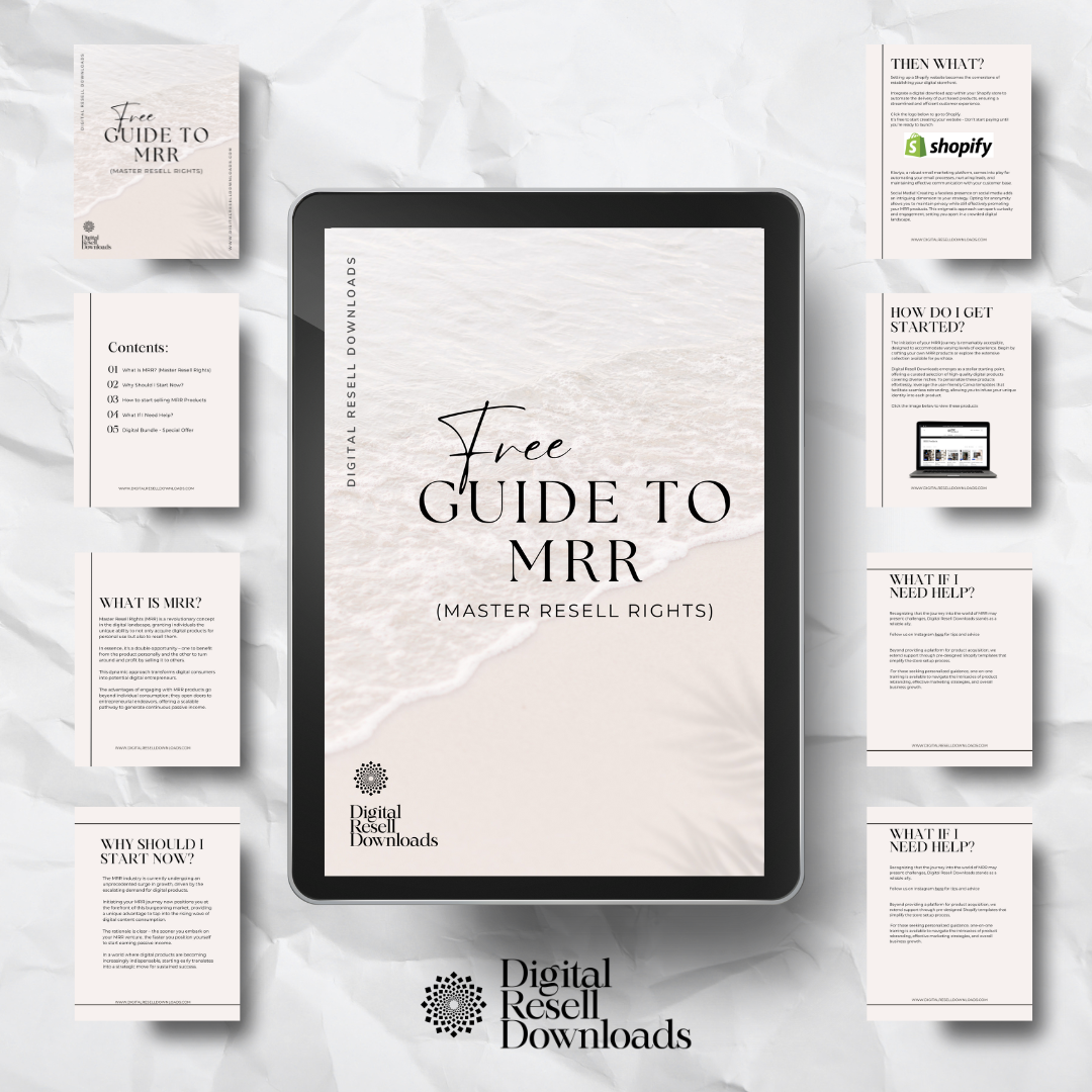 FREE Guide to MRR