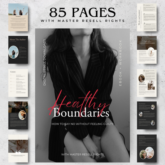 Healthy Boundaries Ebook & Workbook
